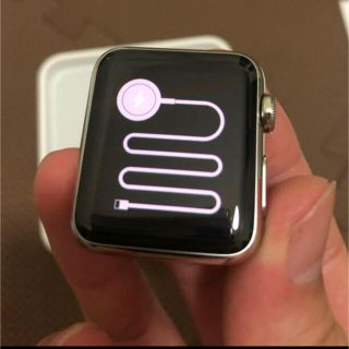 アップルウォッチ(Apple Watch)のApple Watch ステンレス38mm（第1世代）ジャンク(腕時計(デジタル))