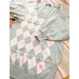 バーバリー(BURBERRY)のBurberry カシミヤ入ニット(ニット/セーター)