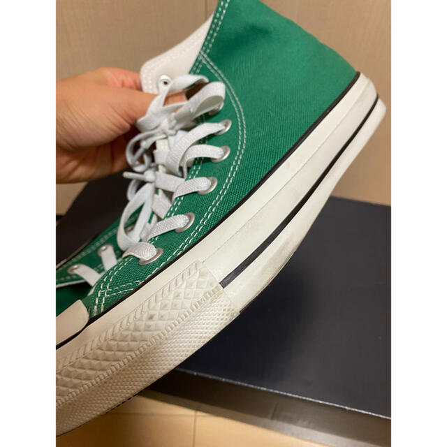 CONVERSE(コンバース)のmako ちこ様専用　コンバース　グリーン　緑　converse green レディースの靴/シューズ(スニーカー)の商品写真