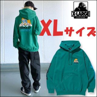 M卸売【エクストララージ】ビッグロゴ スウェットパーカー グリーンM X-Large. パーカー メンズM¥9,360-epmhv.quito.gob.ec) 値下げ可能 エクストララージ グリーンパーカー パーカー