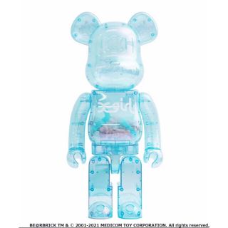 メディコムトイ(MEDICOM TOY)の即発送 送料無料 BE@RBRICK X-girl 2021 1000%(その他)