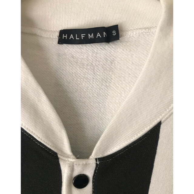 HALFMAN(ハーフマン)の【未使用】希少!ハーフマン トムヨーク スウェットスタジャン メンズのジャケット/アウター(ブルゾン)の商品写真