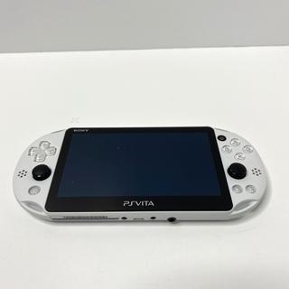 プレイステーションヴィータ(PlayStation Vita)のSONY psvita 本体 PCH-2000 ZA22 グレシャーホワイト(携帯用ゲーム機本体)