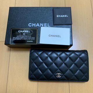 シャネル(CHANEL)の【ふらわぁー様専用】シャネル　CHANEL  長財布　マトラッセ　ラムスキン(長財布)