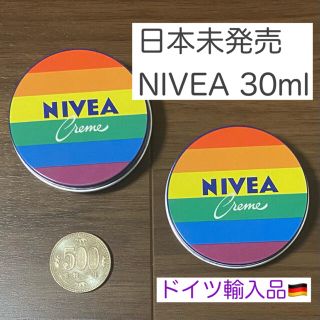 ニベア(ニベア)のNIVEA ニベア 30ml 2個セット レインボー(ハンドクリーム)