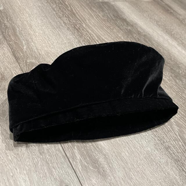 ベレー帽　ベロア系 レディースの帽子(ハンチング/ベレー帽)の商品写真