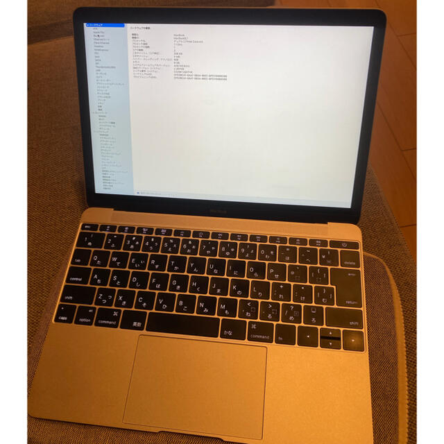 Mac (Apple)(マック)のMacBook (Retina,12-inch,Early 2016) スマホ/家電/カメラのPC/タブレット(ノートPC)の商品写真