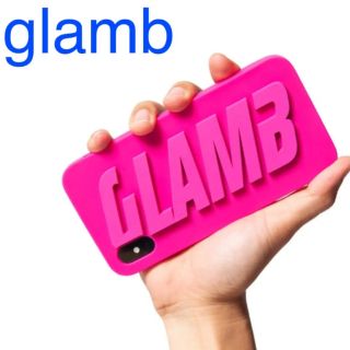 グラム(glamb)の新品 glamb スマホケース iphoneX iphoneXS グラム カバー(iPhoneケース)