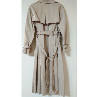 【美品】フレイアイディー サイドプリーツトレンチコート