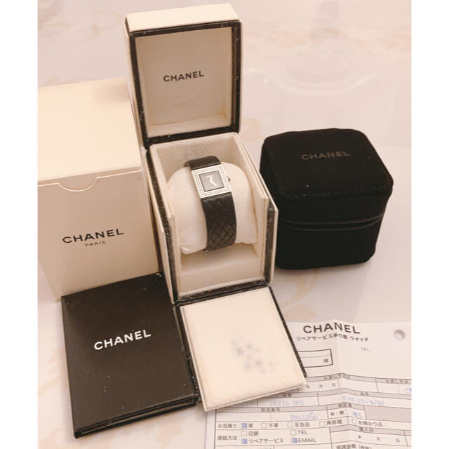 CHANEL - 美品　CHANEL マトラッセ　ダイヤベゼル　腕時計