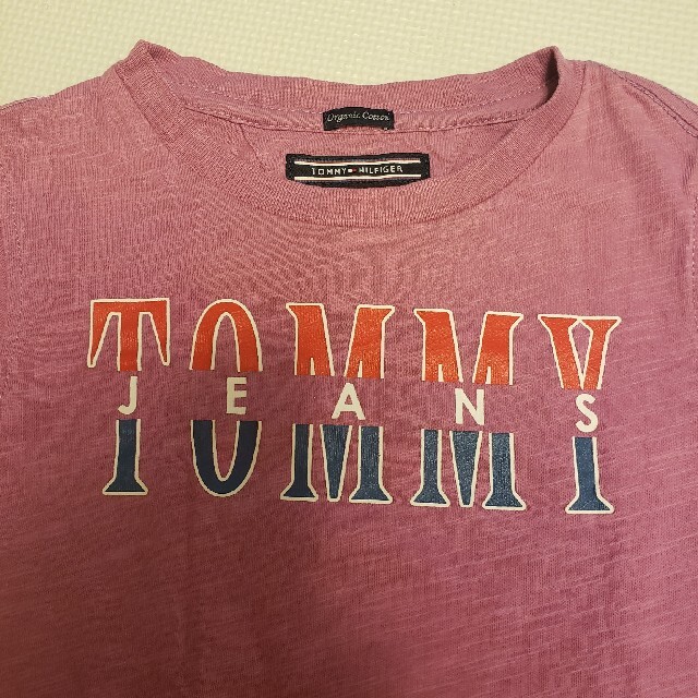 TOMMY HILFIGER(トミーヒルフィガー)の美品❗トミーヒルフィガー 半袖Tシャツ パープル 100size キッズ/ベビー/マタニティのキッズ服女の子用(90cm~)(Tシャツ/カットソー)の商品写真