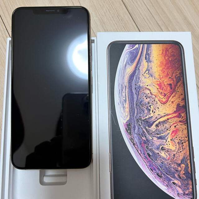 iPhonexs max ゴールド256GB SIMフリー