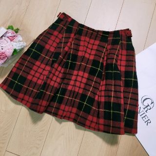 バーバリーブルーレーベル(BURBERRY BLUE LABEL)のジャスミンさん専用綺麗★ブルーレーベルクレストブリッジ★チェックスカート(ひざ丈スカート)