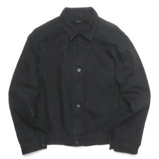 コモリ(COMOLI)のCOMOLI デニムジャケット 3 BLACK 美品 20AW ナミカズ(Gジャン/デニムジャケット)