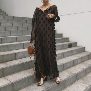 アメリヴィンテージ(Ameri VINTAGE)のameri  "4way motif diversity dress"(ロングワンピース/マキシワンピース)