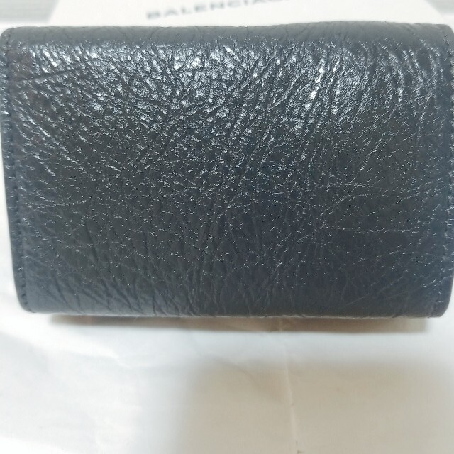 バレンシアガ三つ折り財布 ミニ財布 CLASSIC MINI WALLET 無地