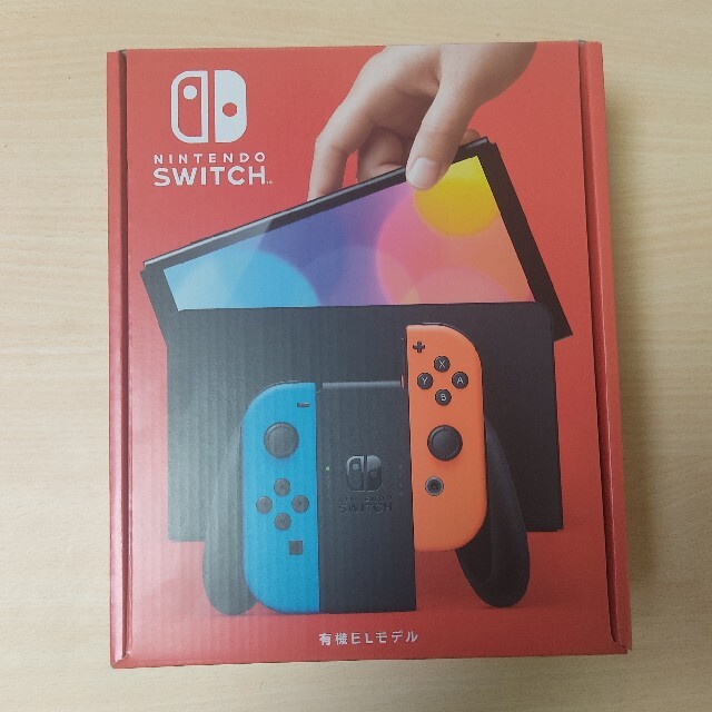 エンタメ/ホビー新型 Nintendo Switch 有機ELモデル　ネオンカラー