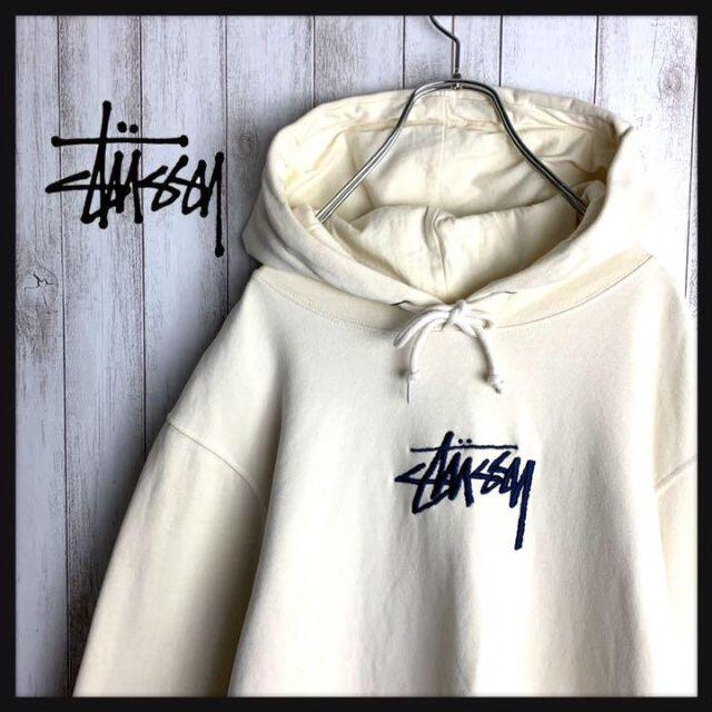 新品!!海外限定!! 超希少 STUSSY  ブラック ビッグスウェット XL