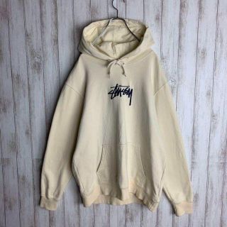 STUSSY - 【超希少カラー】ステューシー☆センター刺繍 肉厚パーカー ...