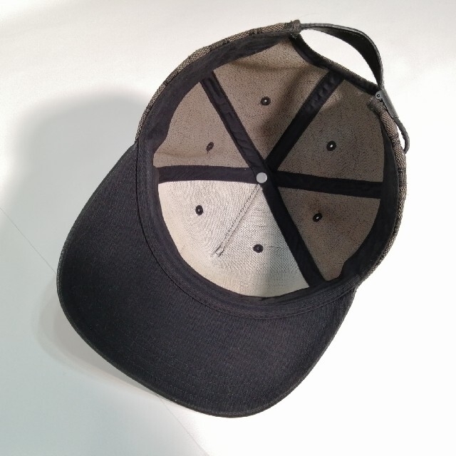 COACH(コーチ)のCOACH　ベースボールキャップ　シグネチャー柄　ブラック メンズの帽子(キャップ)の商品写真