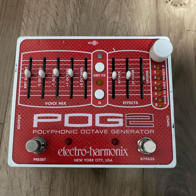 エフェクターelectro-harmonix POG2