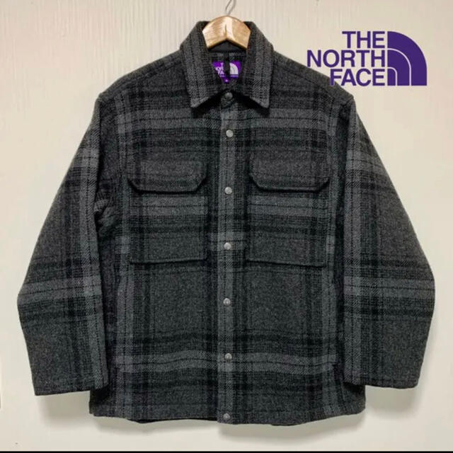 20A/Wノースフェイスパープルレーベル Plaid C.P.O ジャケット M - その他