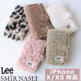 リー(Lee)の【Lee×SMIRNASLI】ボアモバイルケース　X/Xs(iPhoneケース)