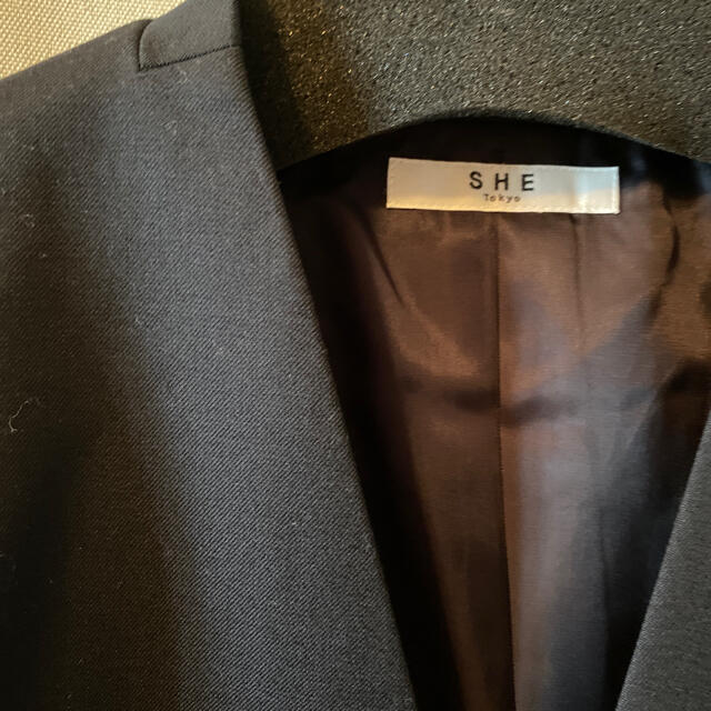 SHE Tokyo ジャケット Taylor ネイビー 0 SHE Tokyo ジャケット Taylor ネイビー 0