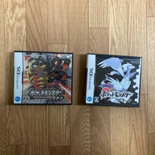 ニンテンドウ(任天堂)のDS 3DS ポケモン　ソフト　2つセット(携帯用ゲームソフト)