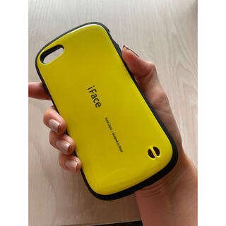 アイフォーン(iPhone)の【iPhoneカバー】iFace型 イエロー　黄色(iPhoneケース)
