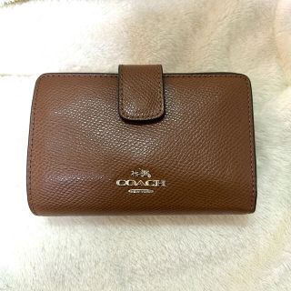 コーチ(COACH)の希少デザイン✨内面ロゴ入り✨COACH 二つ折り財布(財布)