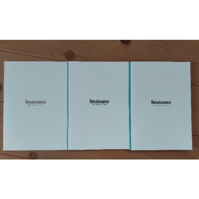 Renaissance ルネッサンス3冊　2019vol1-2 2020vol4 エンタメ/ホビーの本(人文/社会)の商品写真