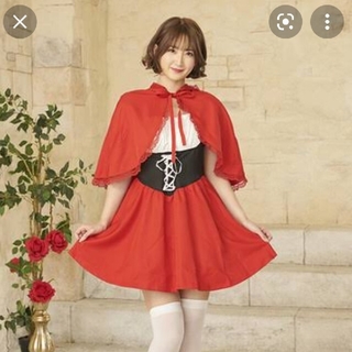 ハニーズ(HONEYS)の赤ずきんちゃんコスプレ～チュールスカート付き～(衣装一式)