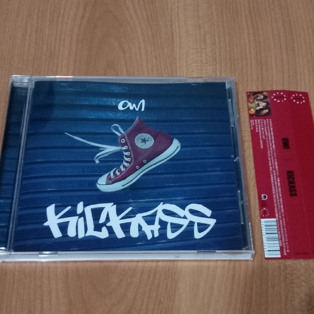 「KICKASS」OWl　帯付き アウル エンタメ/ホビーのCD(ポップス/ロック(邦楽))の商品写真