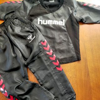 ヒュンメル(hummel)のhummel シャカシャカ　ジャージ　アウター　上下セット　130cm(ウェア)