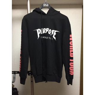 エイチアンドエム(H&M)のジャスティンビーバー×H&M PURPOSE ワールドツアー スウェットパーカ(パーカー)