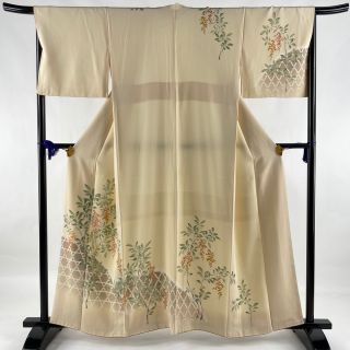 訪問着 美品 優品 160cm 66cm 正絹 【中古】(着物)