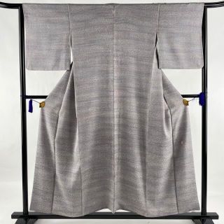 小紋 美品 優品 155cm 64cm 正絹 【中古】(着物)