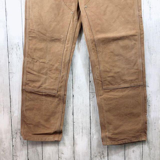 carhartt - USA製 Carhartt 34×32 ダブルニー ワークパンツ