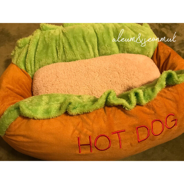 新品！ペットベット　ペットソファ［Mサイズ］hot dog