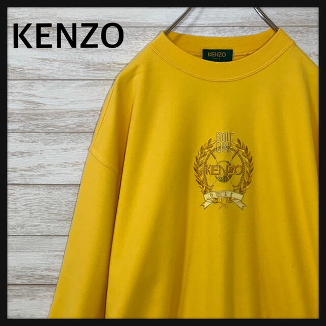 KENZO - 【最高デザイン】ケンゾー☆ センター 刺繍ロゴ 希少カラー