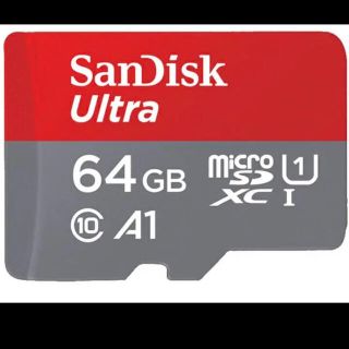 サンディスク(SanDisk)の新品未使用　SanDisk サンディスク microSD 64GB 2枚(その他)