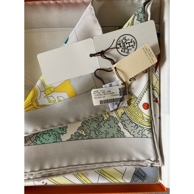 Hermes - エルメス HERMES カレ90《バッテリーニューヨーク》の通販 by