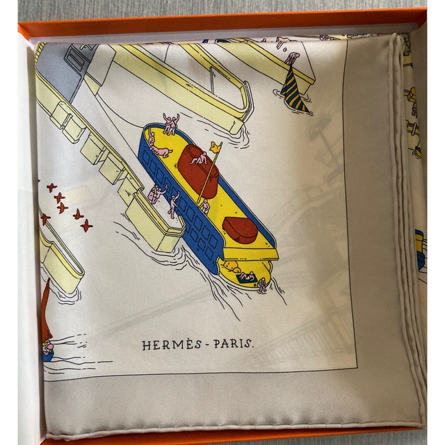 Hermes - エルメス HERMES カレ90《バッテリーニューヨーク》の通販 by