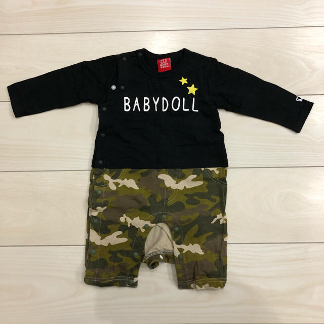 BABYDOLL(ベビードール)のBABY DOLL ロンパース 70cm キッズ/ベビー/マタニティのベビー服(~85cm)(ロンパース)の商品写真