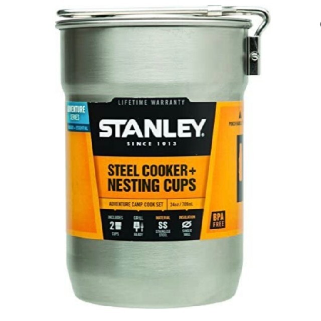 Stanley(スタンレー)のStanley スタンレー アドヴェンチャーキャンプクックセット 0.71L スポーツ/アウトドアのアウトドア(調理器具)の商品写真