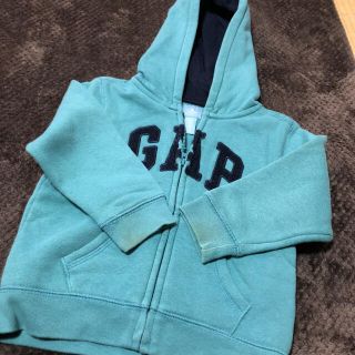 ベビーギャップ(babyGAP)の中古　babyGAP  パーカー　水色　90(ジャケット/上着)