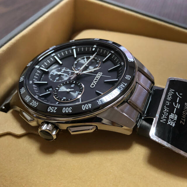 セット送料無料 【極美品】SEIKO 腕時計 SAGA171 ブライツ クロノ