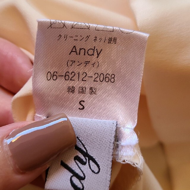 Andy(アンディ)のブラウス andy レディースのトップス(シャツ/ブラウス(長袖/七分))の商品写真