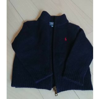 ポロラルフローレン(POLO RALPH LAUREN)のラルフローレン ジップアップセーター キッズ(ニット/セーター)